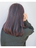 ラベンダーアッシュ×ロング*_市川