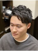ツーブロックフォワードスタイル
