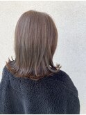 ブリーチなしのミルクティーベージュ