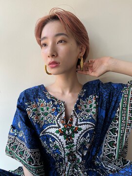 グリーン 町田(green) センターパート/ショート/ピンク