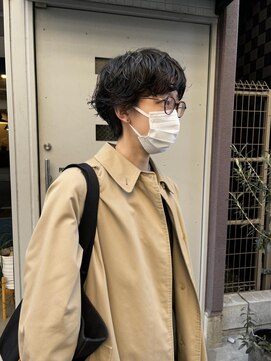 ポーズ(PAUSE) 大阪　　梅田　ニュアンスショートパーマ