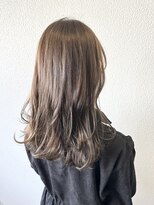 ヘア カンパニー トワ 千葉店(TOWA)&nbsp;大人ガーリー×チョコレートグレージュカラー