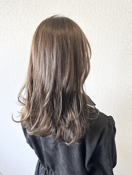 ヘア カンパニー トワ 千葉店(TOWA) 大人ガーリー×チョコレートグレージュカラー