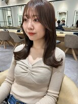 ロンドプロフィール 浦和(Lond profil)&nbsp;小顔ヘア　韓国　艶カラー　顔まわり　haruhi【浦和/大宮】