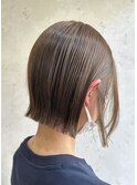 Oleaオリーブカラー☆切りっぱなしボブ！