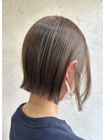 オレアヘアーホーム(Olea hair home)&nbsp;Oleaオリーブカラー☆切りっぱなしボブ！