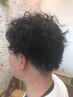 【メンズ大人気】パーマ+カット+スパ10分￥13000→￥12000