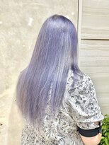 エルバイラビス 大宮(elu by lovis)&nbsp;《ゆい》ホワイトラベンダー/透明感カラー/前髪パーマ