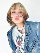 アルバム 池袋(ALBUM) ボブウルフ_マチルダボブピンクベージュ_59426