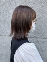 レクタ(recta)&nbsp;外ハネボブ 20代 30代 40代 ママヘアー 透明感アッシュカラー
