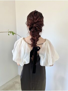 シアター(CIARTOR) シニヨン編み下ろし／お呼ばれhair