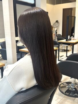 アトリエコア(Atelier Coa) 髪質改善トリートメントミルクティーベージュカラーくびれヘア