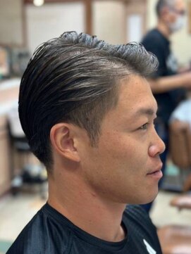 アポロカットステージ 相模大野店 アップバング/ツーブロックマッシュ<理容室>[メンズ/相模大野]