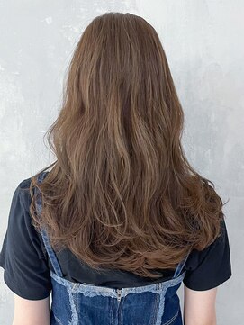 アイティーバイアルバム 八王子店(IT by ALBUM) ベージュロング_ハッシュカットフルバング_ba477621