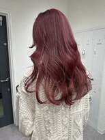 ウニレ バイ センス(unire by sense)&nbsp;【ブリーチ】柔らかいピンクカラーで艶感カラーに！