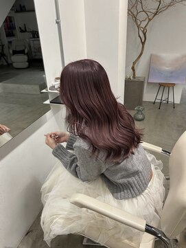 シアー(siar) ピンクベージュ