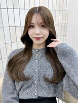 レーヴバイロンド 仙台(Reve by Lond)&nbsp;韓国くびれヘア レイヤーカット ワンホン 顔周り 前髪カット