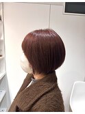 グラボブ×グレイッシュピンク