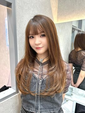 ロンド レア 天神大名店(Lond Le’a) メルティカラー/ウェーブミディアム /似合わせカットスタイル