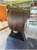 シークレットハイライト＃細めハイライト＃タイトボブ