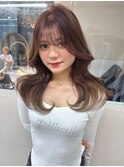 イメチェンヘアスタイル美髪のススメワイドバングブルーブラック