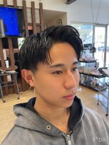 アートランドユージン(art land u-jin)&nbsp;アップバングマッシュスタイル