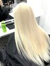 【ハイトーンケアブリーチ】ケアブリーチ２回＋オンカラー　29000円