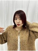 ボブ/暖色カラー/髪質改善/熊本/上通り/並木坂
