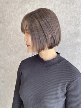 シオ ヘアー デザイン(Sio. hair design) あご下1cmミニボブ