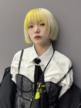 ロテ 名古屋 名駅店(Lote.) くびれヘア/アプリコットオレンジ/ハイライトカラー/名古屋/名駅