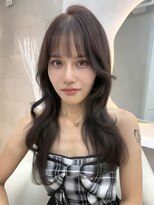 エルバイラビス 大宮(elu by lovis)&nbsp;《高瀬寛菜》ダークグレージュ/レイヤーカット