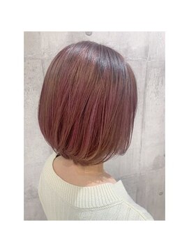 テーラヘアー 蘇我2号店(TELA HAIR) ピンクカラー