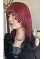 アンジェリカ 難波店(ANGELICA) オシャレで可愛いレッドカラー