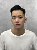 左七三スキンフェード