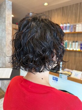 イエローコーン 金沢文庫店(YELLOW CORN) レディースパーマ ボブパーマ スパイラルパーマ くるくるパーマ