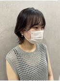 レイヤーカット×ボブ