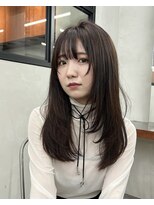 ニコ トウキョウ 渋谷(nico TOKYO)&nbsp;ミディアムレイヤーカット顔周りレイヤーウルフハッシュカット