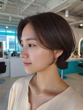 クレビアテン(CreBiA ten_) 艶髪/透明感/レイヤーカット/顔まわりカット/ショート