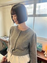 タヴィ(Tavi)&nbsp;顔周りレイヤーのボブカット/ボブレイヤー/レイヤーカット/ボブ