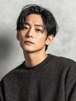 ヘアー ミッション 心斎橋店(hair Mission)&nbsp;メンズカット/極ゆるパーマ/センターパートショート