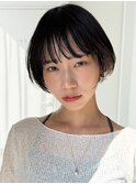 大人可愛い20代30代40代50代小顔ショートボブナチュラルショート