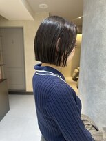 サンド 池袋 2nd(sand)&nbsp;ぱつっとボブ/透明感カラー