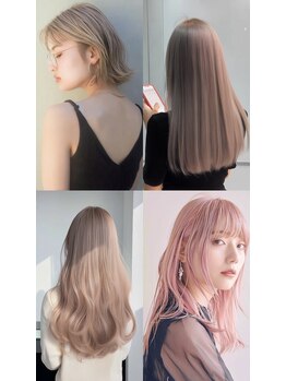 ルアナ(Luana)の写真/【★学割U24*ブリーチ★】ブリーチダブルカラー&3STEPTRのメニュー予約が圧倒的