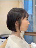 ミニボブ/ボブ/耳かけボブ/グレージュカラー