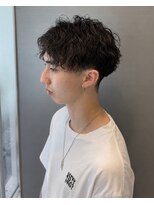 アース 青葉台店(HAIR&MAKE EARTH)&nbsp;しっかりウェーブで作るこなれ感メンズパーマスタイル【青葉台】