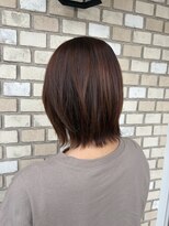 ヘアー クラージュ(hair courage)&nbsp;少しレイヤーの入ったボブ