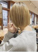 切りっぱなしボブ髪質改善縮毛矯正表参道レイヤーボブボブパーマ