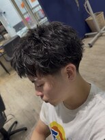 ハッシュタグネイビー 仙台駅前店(＃NAVY)&nbsp;テーパーフェードを入れたアクティブショート