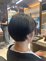 ヘアリゾート粋 ティガ 池袋店(tiga)&nbsp;ナチュラルショート/レイヤーカット/襟足すっきり