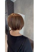 アース 春日部店(HAIR&MAKE EARTH)&nbsp;コンパクトショートボブ